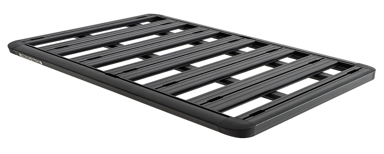 small black rectangular roof rack rhinorack