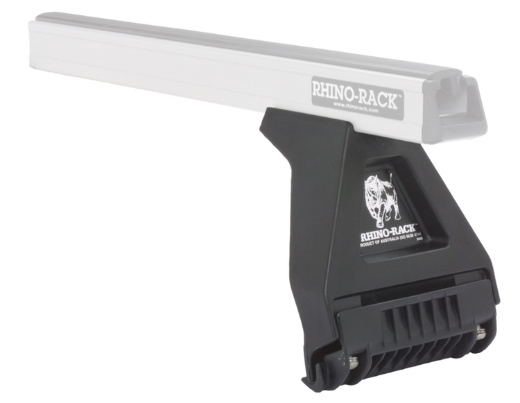 rhinorack black fasteners with a grey roof bar
