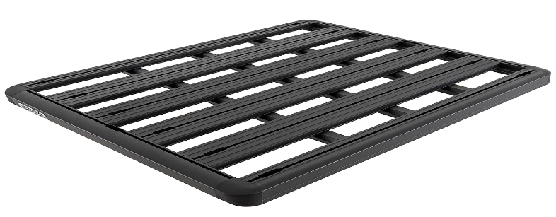 roof rack rhinorack black with rectangular slats