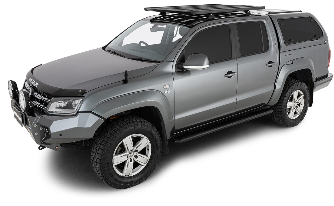 Volkswagen Amarok with black roof rack