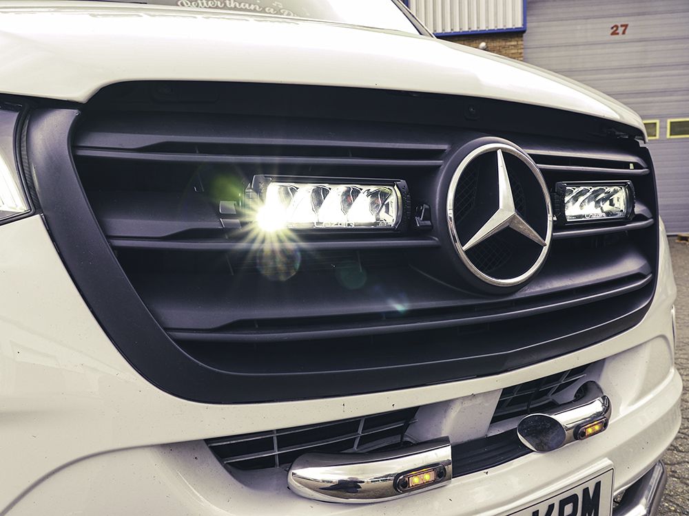 Lazer LED bar integration kit for Mercedes Sprinter 2018+