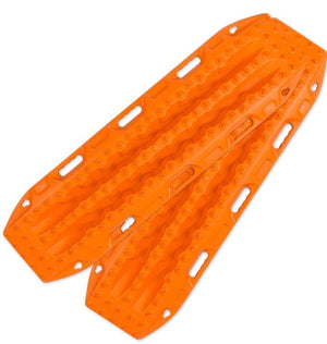 orange sand plates with even notches