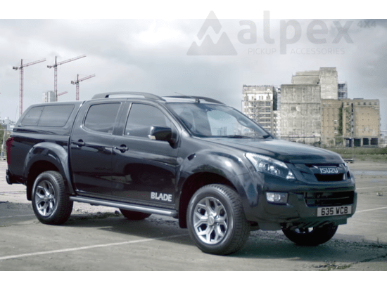 Aeroklas Stylish Canopy Hardtop - Isuzu Dmax - Double Cab 2012 to 2020 (Retractable Windows)