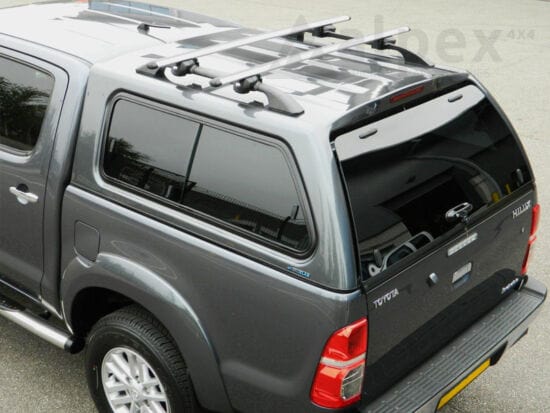 Aeroklas Stylish Canopy Hardtop - Toyota Hilux - Double Cab 2005-2015 (Sliding windows)