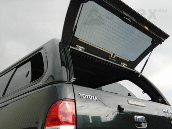 Aeroklas Stylish Canopy Hardtop - Toyota Hilux - Double Cab 2005-2015 (Sliding windows)