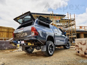 Aeroklas Stylish Canopy Hardtop - Toyota Hilux - Double Cab 2015+ (Hinged Windows)