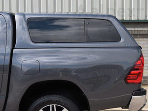 Aeroklas Stylish Canopy Hardtop - Toyota Hilux - Double Cab 2015+ (Retractable windows)