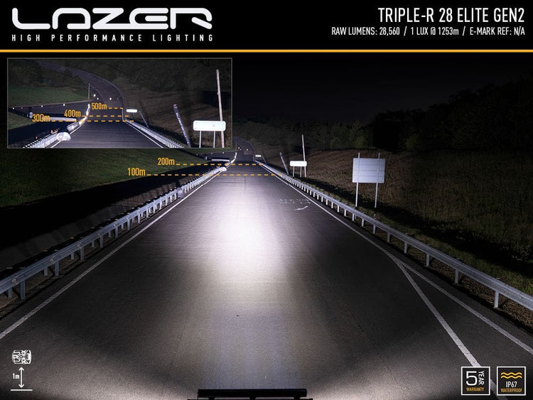 28 LED bar - Lazer Triple-R 28 Elite - Non CE approved