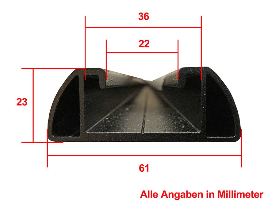 Pioneer Gallery Attachment Bar Rhinorack (1360mm)