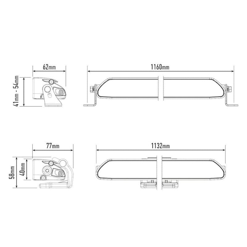 Lazer Linear 42 LED bar - Homologated CE