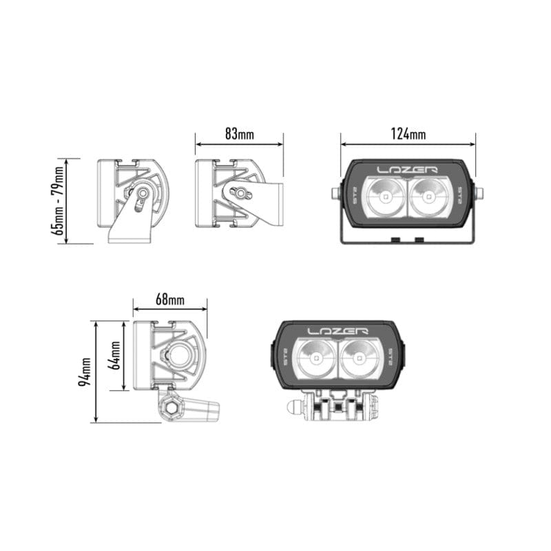 Lazer LED Bar - ST 2 Evolution - Homologated CE