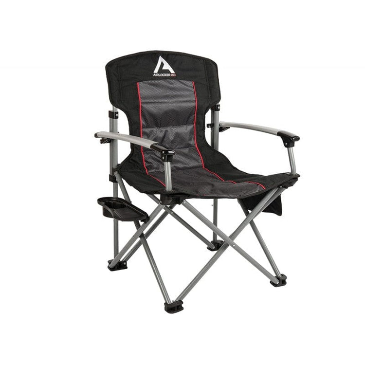 ARB Air Locker folding camping chair with rigid side table