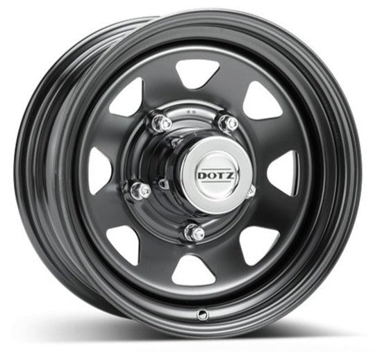 DOTZ black rim - Size 8x17 offset 10 for Jeep