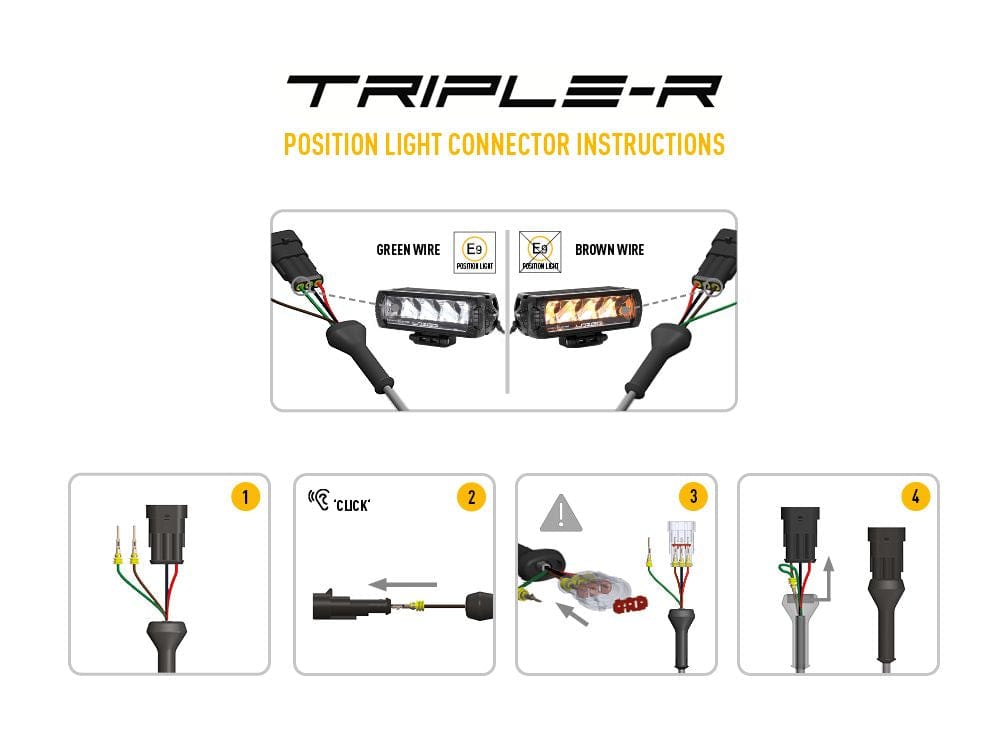 Lazer lighting with grille integration - Triple-R 750 - Toyota VDJ200 2015+