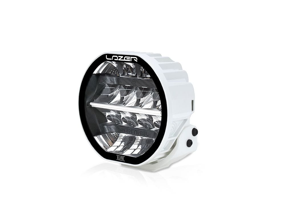 Lazer Sentinel 7" White Elite LED headlights with parking lights - CE approved