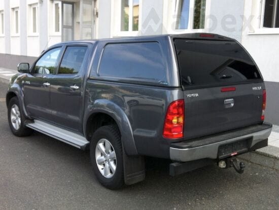 Canopy Hardtop Aeroklas Commercial - Toyota Hilux - Double Cab 2005-2015 (Without side windows)