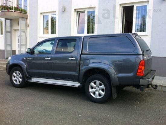 Canopy Hardtop Aeroklas Commercial - Toyota Hilux - Double Cab 2005-2015 (Without side windows)