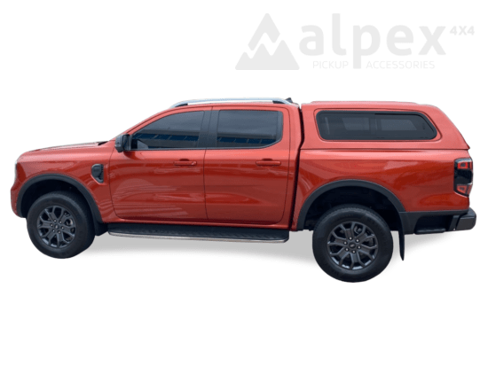 Canopy Hardtop Aeroklas - Ford Ranger Double Cab 2023+ (Sliding Windows)