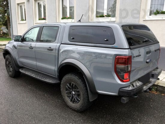 Canopy Hardtop Aeroklas (Hinged Windows) - Ford Ranger Double Cab - 2012 to 2022