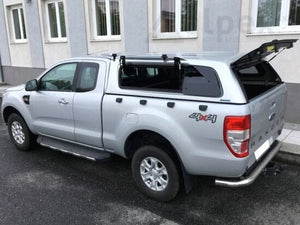 Canopy Hardtop Aeroklas (Hinged Windows) - Ford Ranger Extra Cab 2012 to 2022