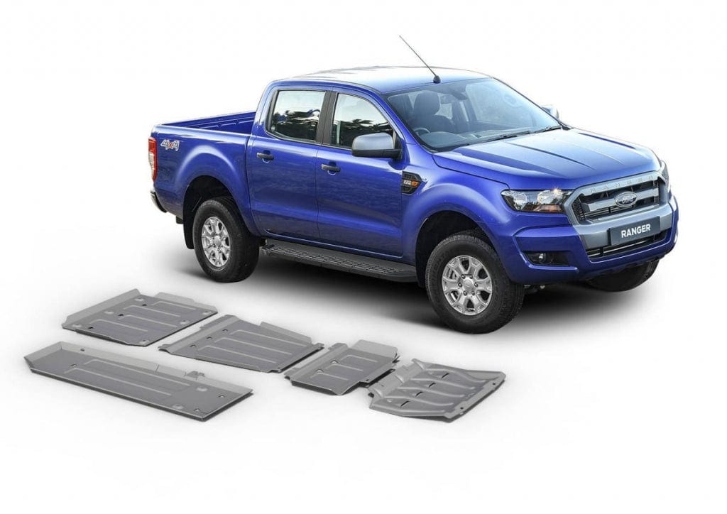 Kit 5 Aluminium RIVAL - 6mm - Ford Ranger 2012+ - Shields