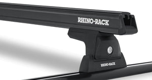 2 square roof rack kit Rhinorack - 2012+ Ford Ranger - Double Cab