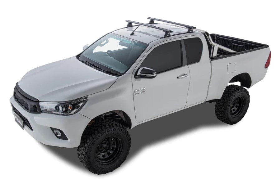 Kit of 2 Vortex roof racks Rhinorack - Toyota Hilux Revo - Extra Cab