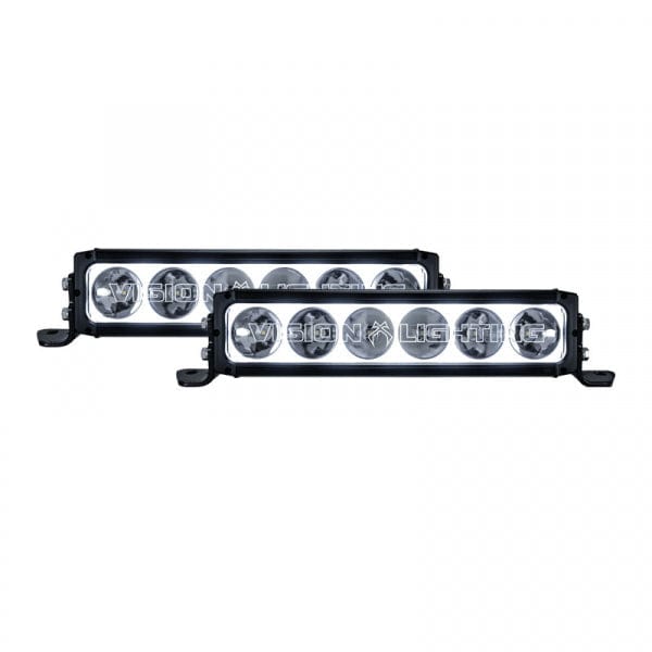 Kit of 2 Vision-X XPRH6E bumper integration LED bars for 2019+ Dodge RAM