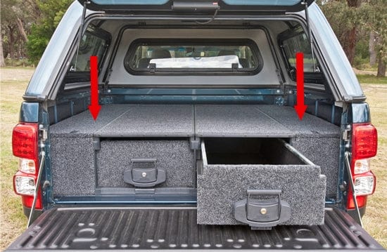 ARB drawer side trim kit for Ford Ranger 2012+ double cab