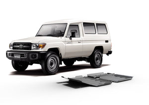 Rival Skid Plates | Toyota HZJ/GRJ 78/79 Complete Kit (3x plates)