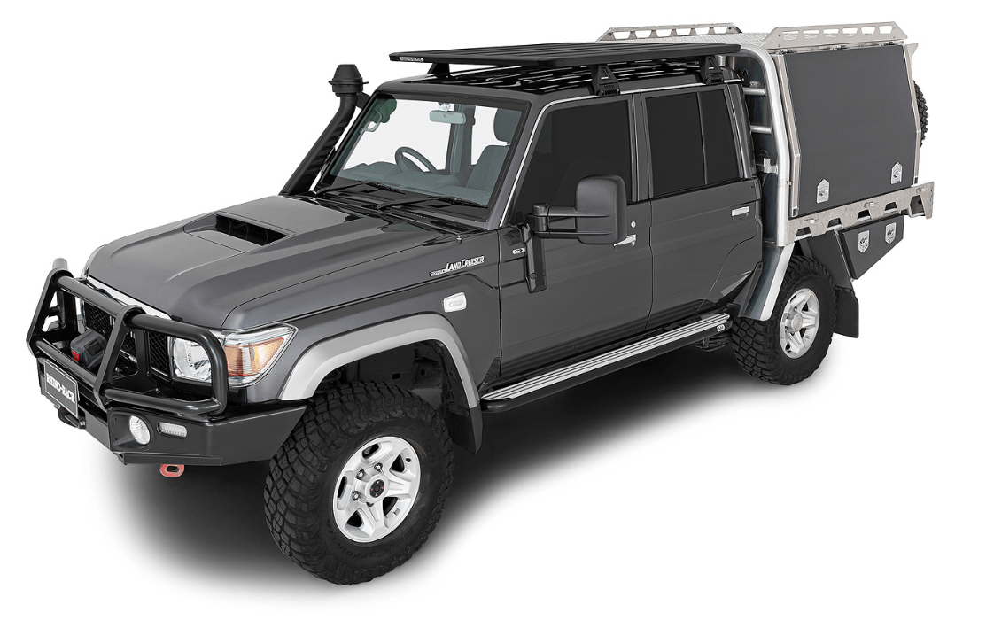 Roof rack kit Rhinorack 1528*1376mm - Toyota Land Cruiser 79 Double Cabin