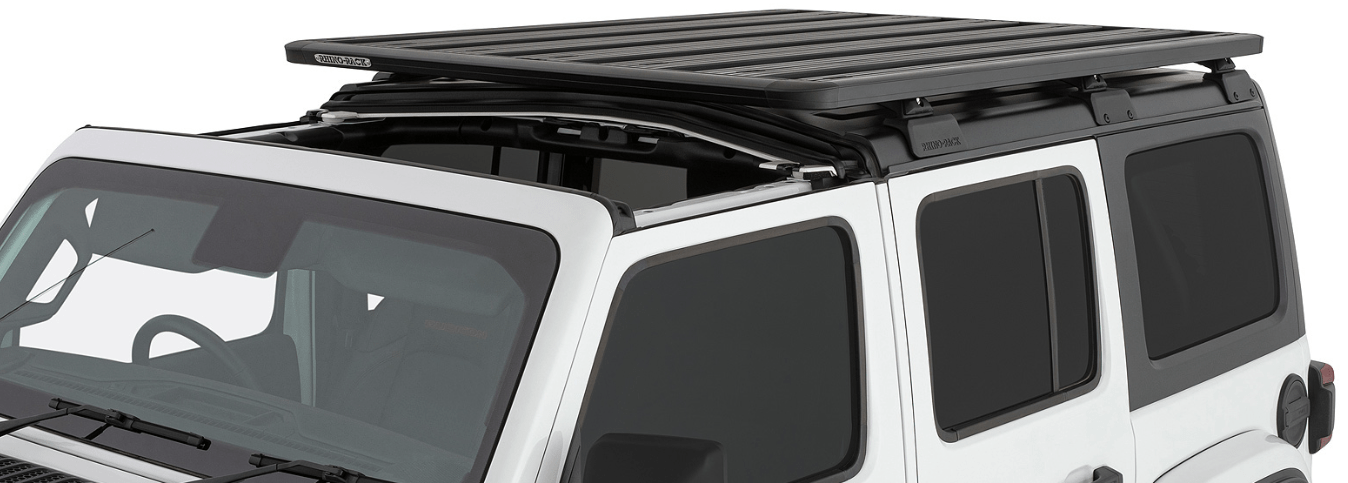 Roof rack kit Rhinorack 1828*1426mm - Jeep Wrangler JL 4 doors