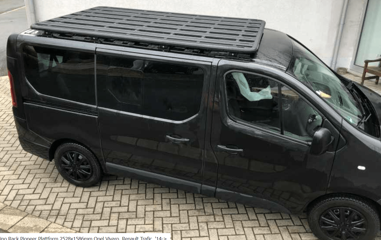 Roof rack kit Rhinorack 2528*1586mm - Renault Trafic 2014+