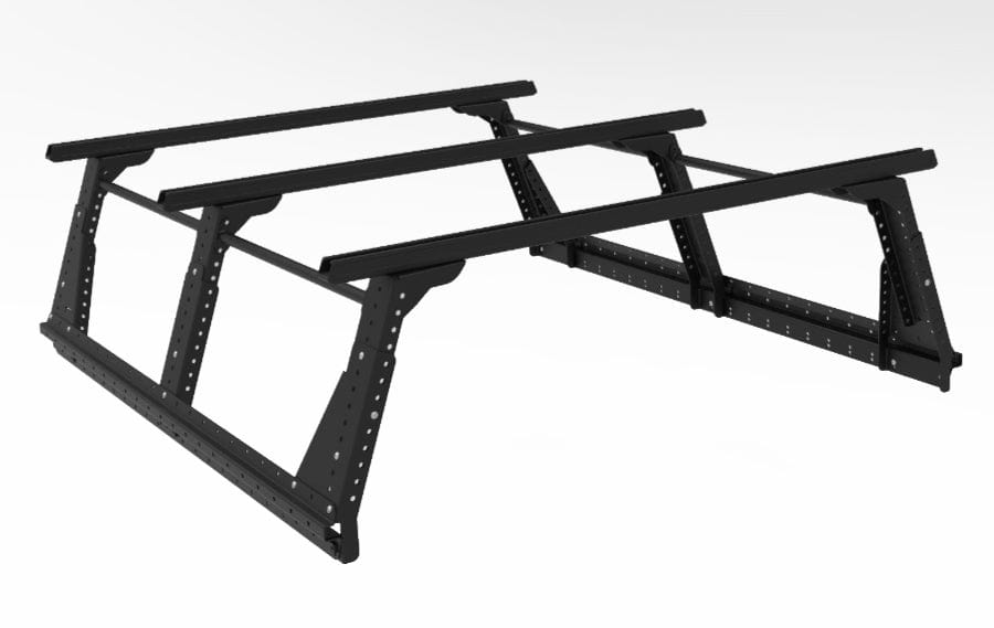 Multi Rack System Haut TECHNIC OFFROAD - Pick-up Double/Extra Cab - for Roof Racks RHINORACK Extra Cab / Kit + 3 Roof Racks / Vortex