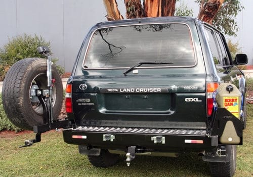 Kaymar rear bumper for Toyota Land Cruiser 80 from 1990 to 1998