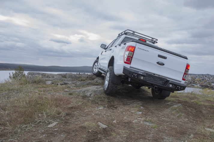 RIVAL rear bumper with LED lights - 2012+ Ford Ranger