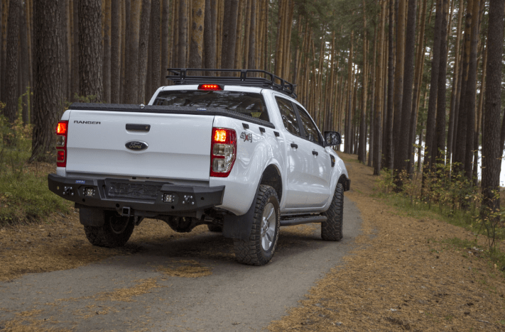 RIVAL rear bumper with LED lights - 2012+ Ford Ranger