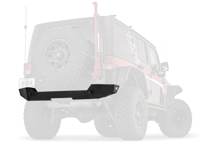 Rear bumper WARN - Jeep Wrangler JK - 2007+