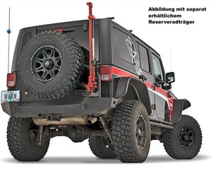 Rear bumper WARN - Jeep Wrangler JK - 2007+