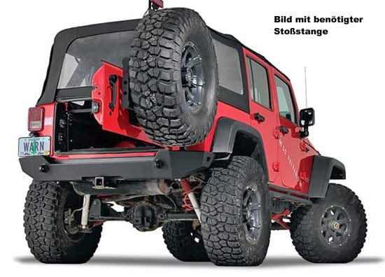 Rear bumper WARN - Jeep Wrangler JK - 2007+