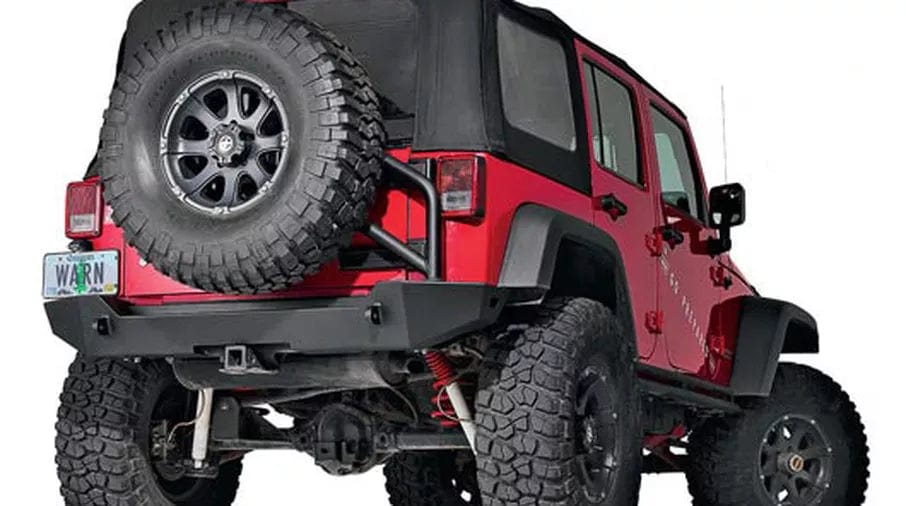 Rear bumper WARN - Jeep Wrangler JK - 2007+ Rear bumper (only)