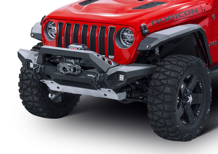 RIVAL long front bumper - Jeep Wrangler JK & JL