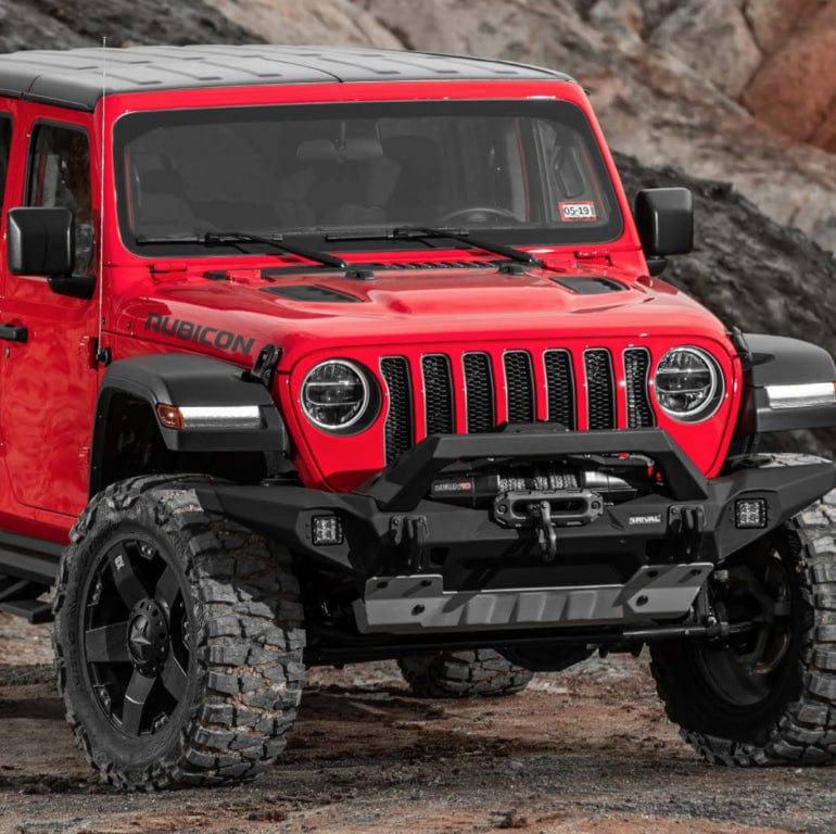 RIVAL long front bumper - Jeep Wrangler JK & JL