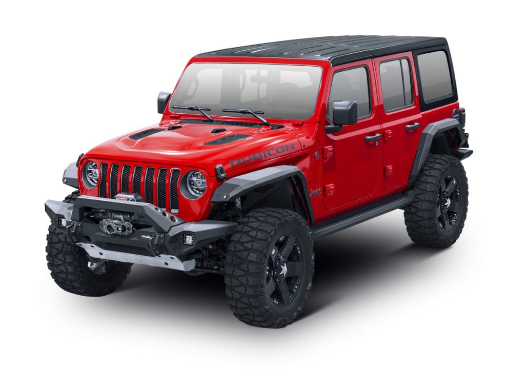 RIVAL long front bumper - Jeep Wrangler JK & JL