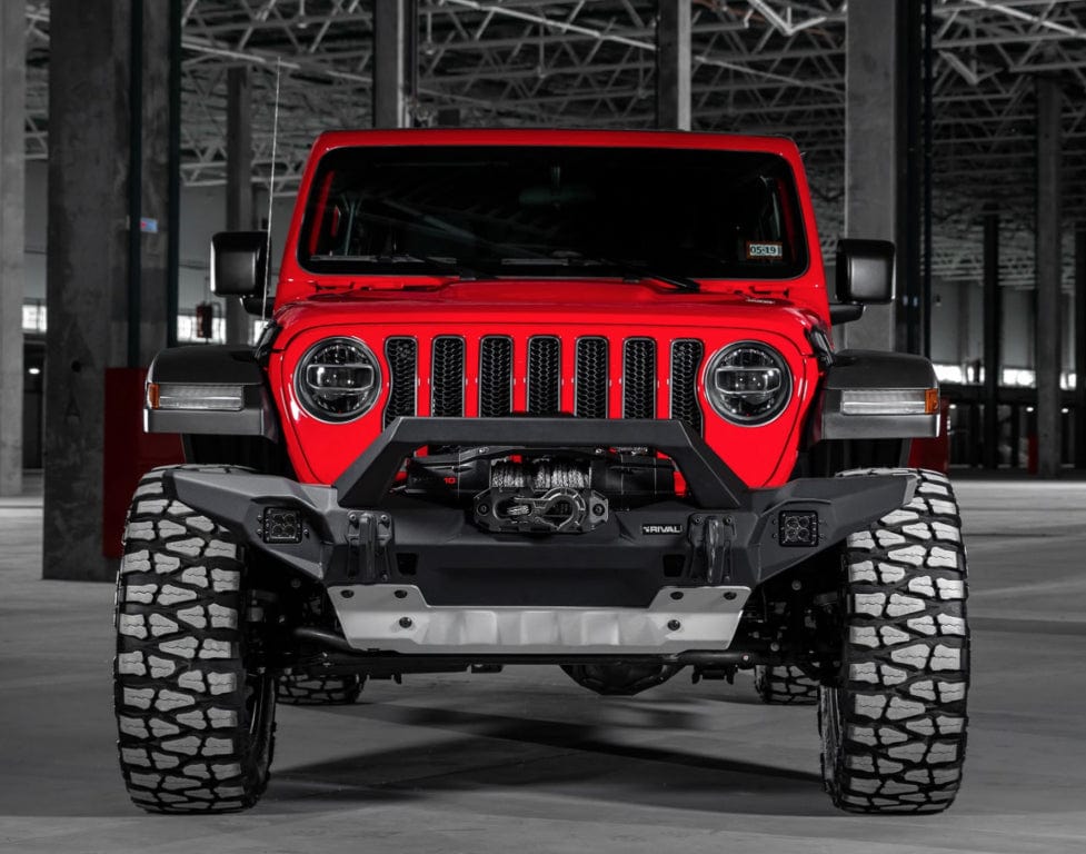 RIVAL long front bumper - Jeep Wrangler JK & JL