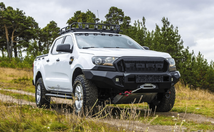 RIVAL aluminum front bumper with LED lights - Ford Ranger 2012 - 2016