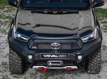 Rival Aluminum front bumper - without LED - Toyota Hilux Revo 2021+