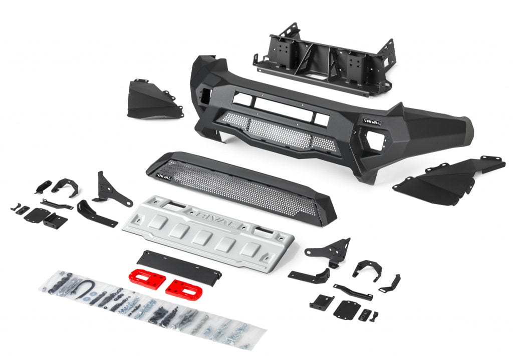 Rival Aluminum front bumper - without LED - Toyota Hilux Revo 2021+