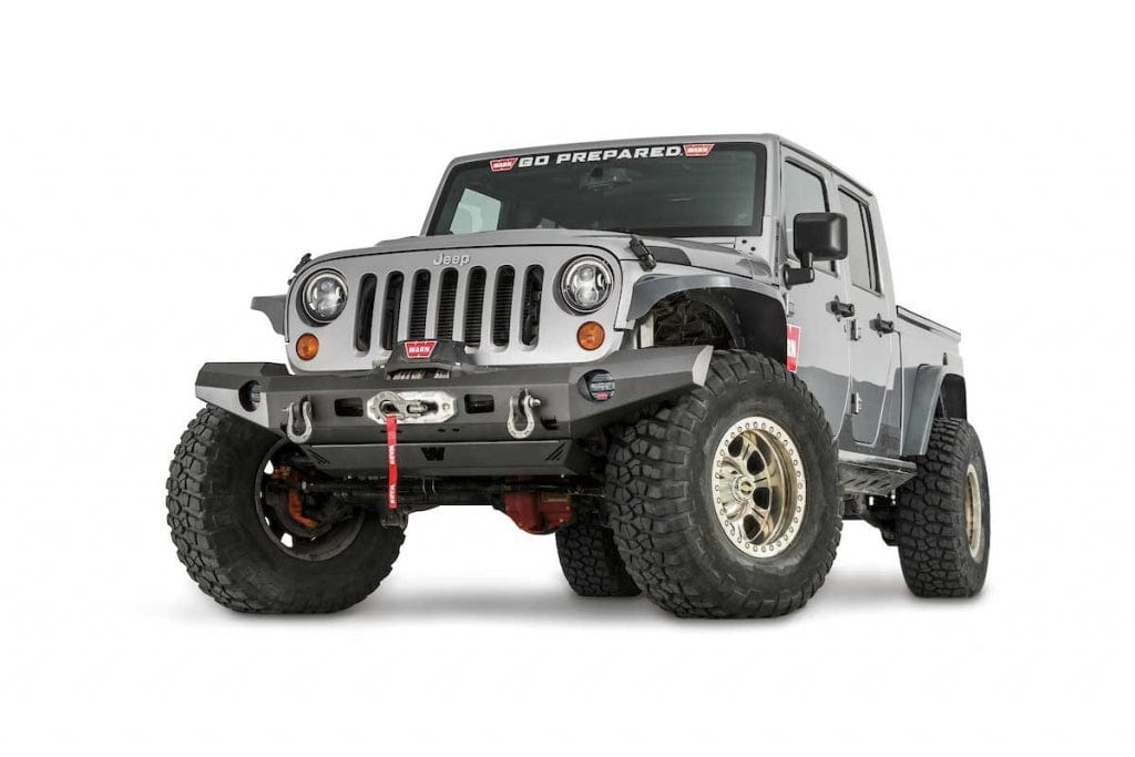 Front bumper WARN Elite - Jeep Wrangler JK 2007+