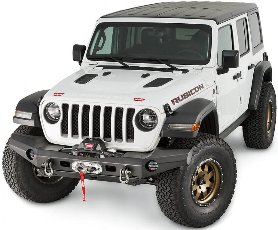 Front bumper WARN Elite - Jeep Wrangler JL 2019+